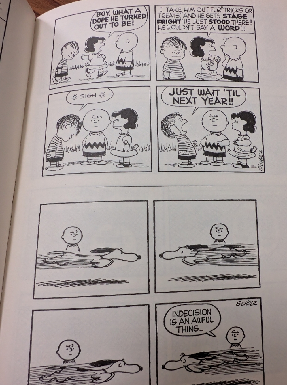 VTG 1959 Peanuts Revisited Hardcover Book Charles M. Schulz Weekly Reader Ed - Picture 5 of 6